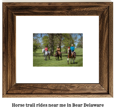 horse trail rides near me in Bear, Delaware